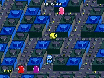 Pac-Mania (USA, Europe) screen shot game playing